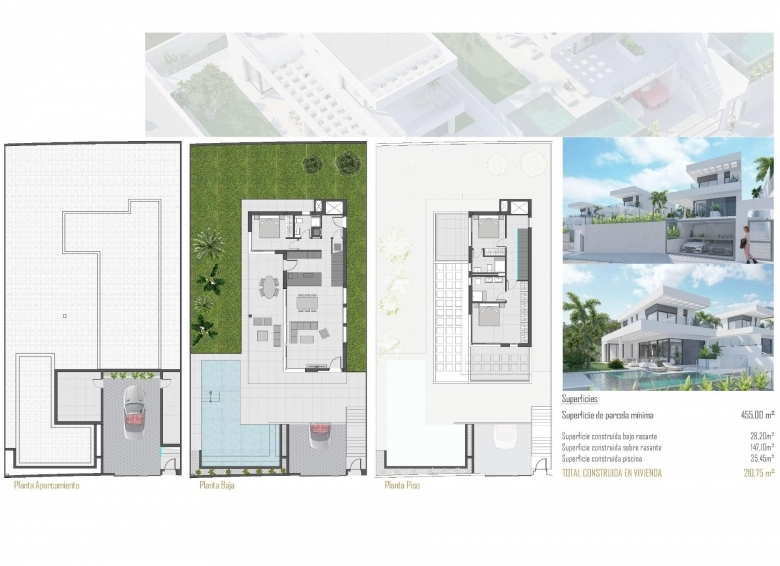 VILLA DE NUEVA CONSTRUCCIÓN CON 3 DORM. Y FABULOSAS VISTAS AL MAR EN FINESTRAT