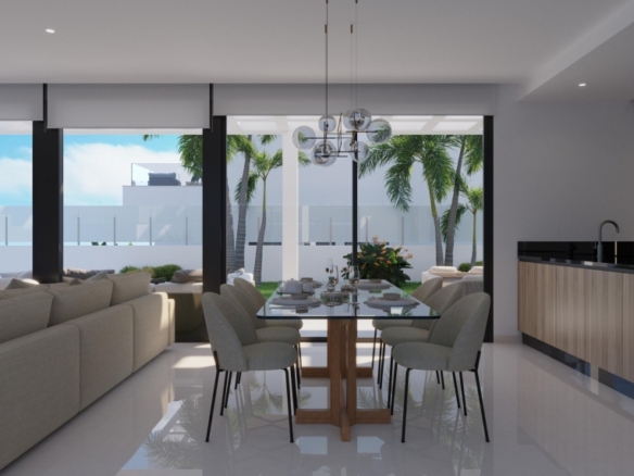 VILLA DE NUEVA CONSTRUCCIÓN CON 3 DORM. Y FABULOSAS VISTAS AL MAR EN FINESTRAT