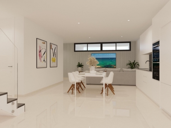 VILLA DE NUEVA CONSTRUCCIÓN CON 3 DORM. Y FABULOSAS VISTAS AL MAR EN FINESTRAT