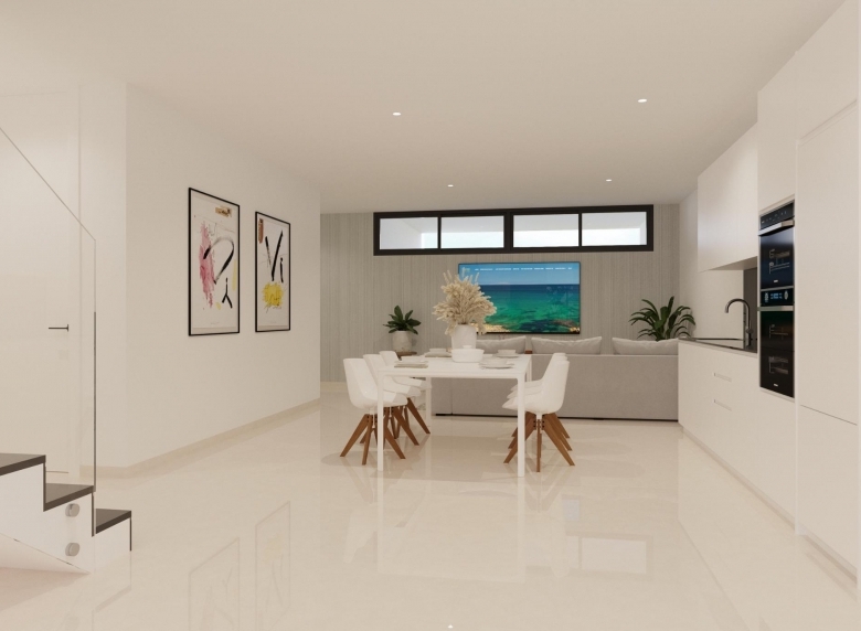 VILLA DE NUEVA CONSTRUCCIÓN CON 3 DORM. Y FABULOSAS VISTAS AL MAR EN FINESTRAT