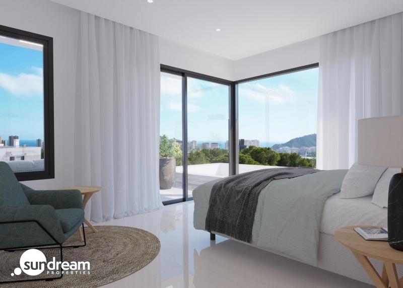 g_39970-4-7 VILLA DE NUEVA CONSTRUCCIÓN CON 3 DORM. Y FABULOSAS VISTAS AL MAR EN FINESTRAT