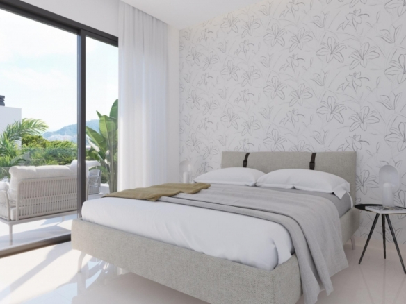 VILLA DE NUEVA CONSTRUCCIÓN CON 3 DORM. Y FABULOSAS VISTAS AL MAR EN FINESTRAT