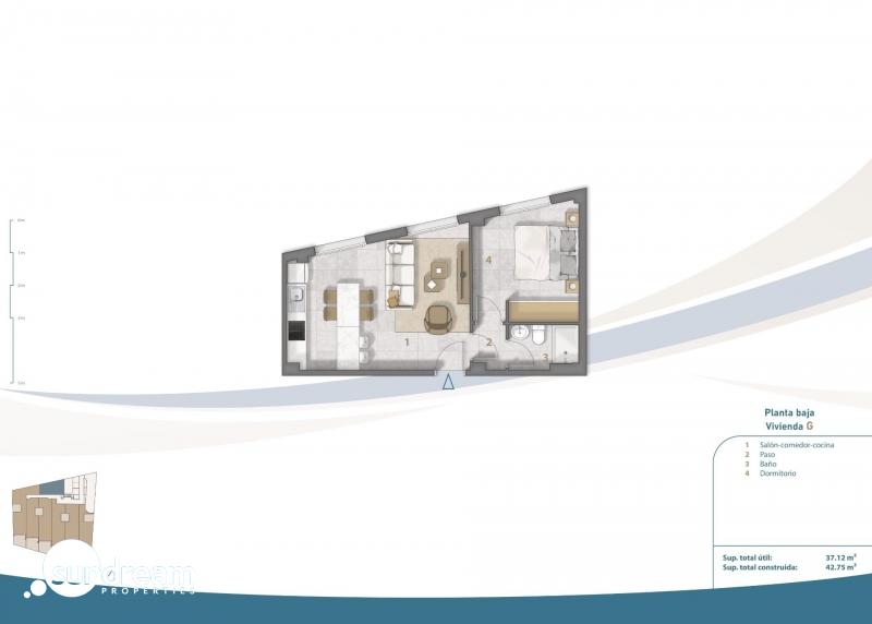 g_39975-4-7 APARTAMENTO DE PLANTA BAJA EN PRIMERA LÍNEA DE PLAYA EN SAN PEDRO DEL PINATAR