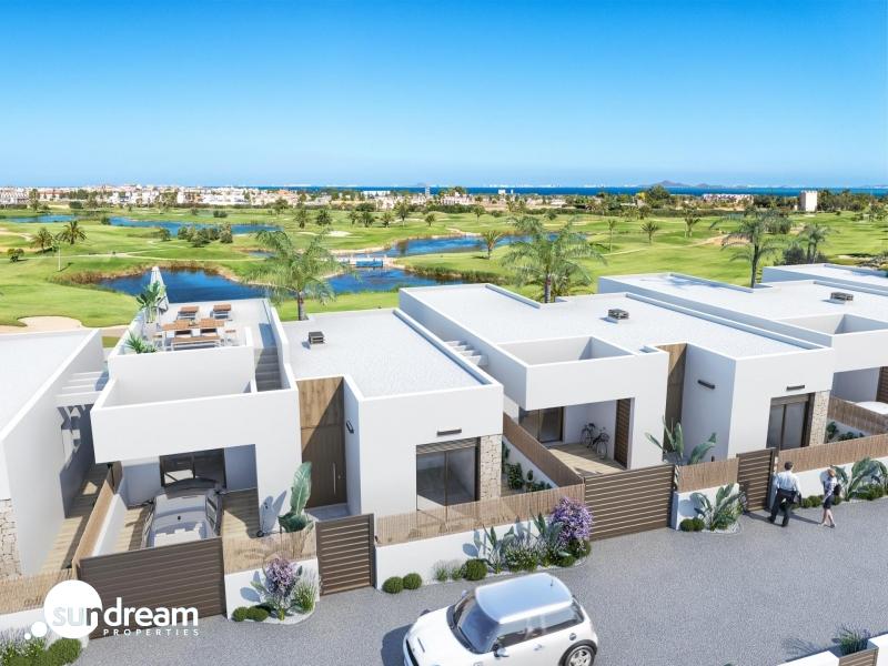 g_39980-12-7 VILLA DE NUEVA CONSTRUCCIÓN EN UNA SOLA PLANTA DE 3 DORM. EN LOS ALCAZARES