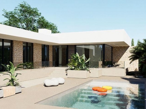 Villa de lujo a la venta con vistas a la Laguna rosa en El Chaparral
