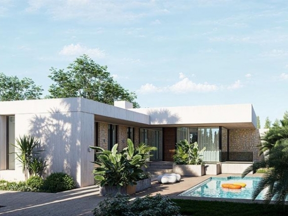 Villa de lujo a la venta con vistas a la Laguna rosa en El Chaparral