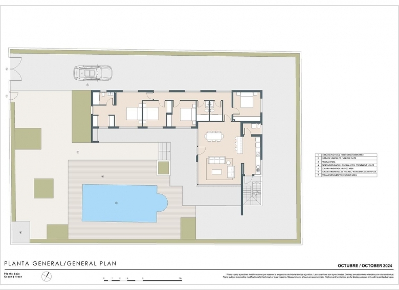 Villa de lujo a la venta con vistas a la Laguna rosa en El Chaparral