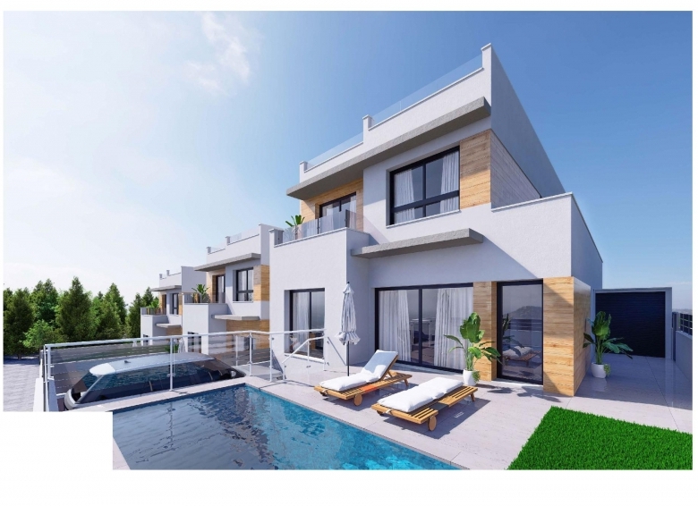Chalet adosado con piscina privada a la venta  en Benijófar(Alicante)
