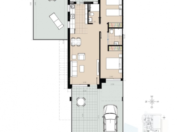 Apartamento de planta baja a la venta a 200 Metros de la Playa de Las Higuericas