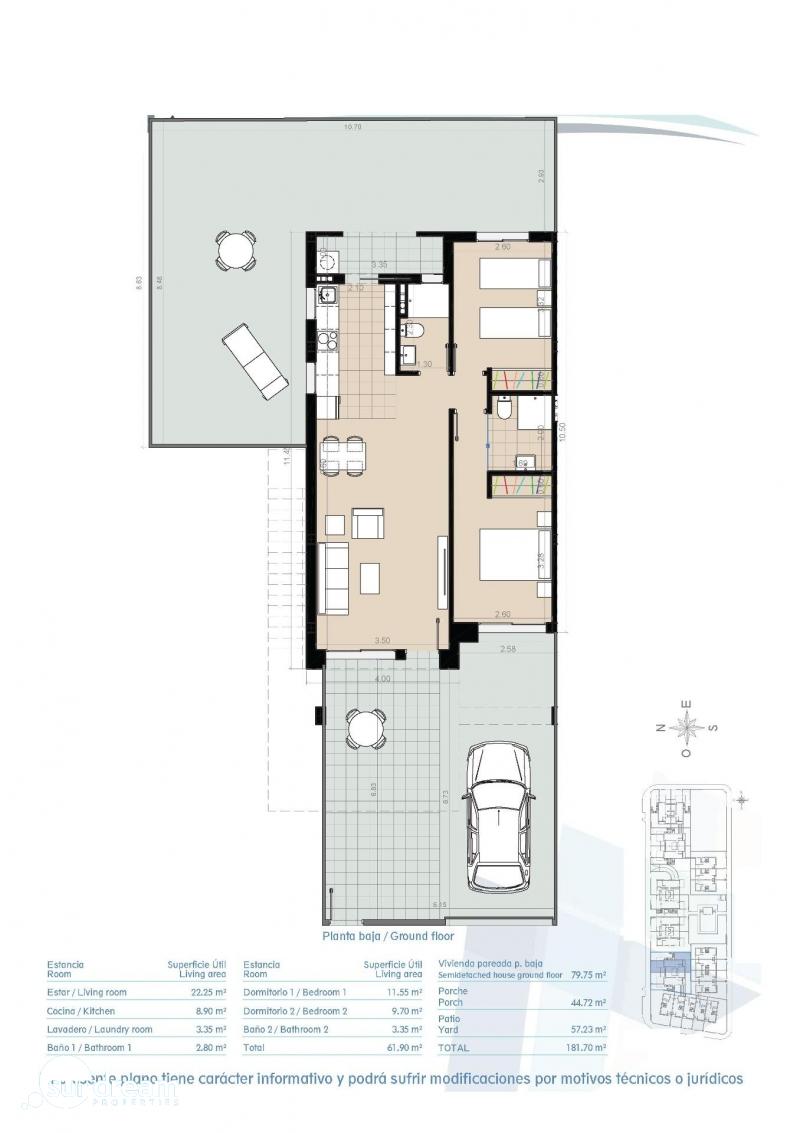Apartamento de planta baja a la venta a 200 Metros de la Playa de Las Higuericas
