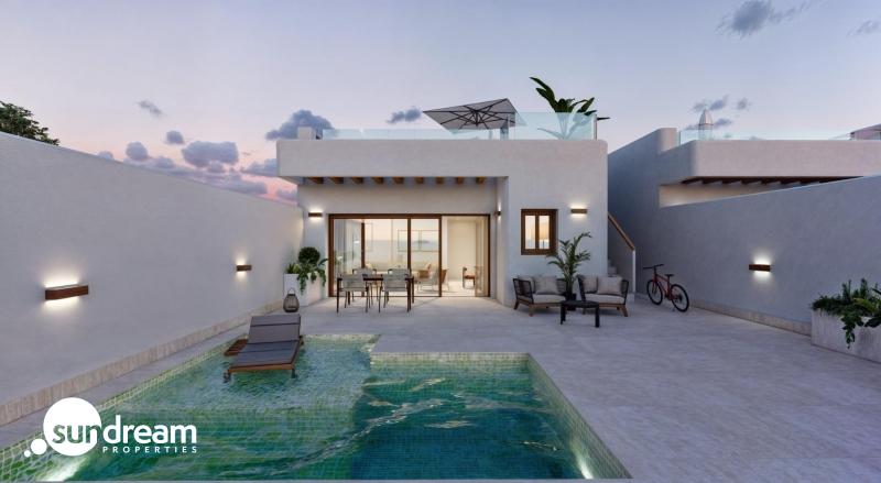 g_40041-7-7 Villa de 2 dormitorios a la venta con piscina privada en Torre-Pacheco, Murcia