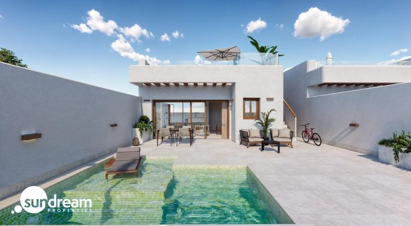 g_40042-8-8 Villa de 3 dormitorios a la venta con piscina privada en Torre-Pacheco, Murcia