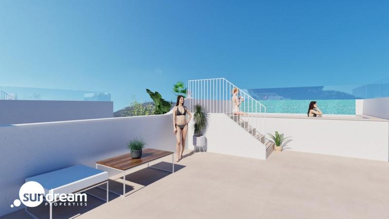 g_40059-31-2 Bungalow de planta alta a la venta con solarium a 150m. de la Playa De Las Higuericas En Torre De La