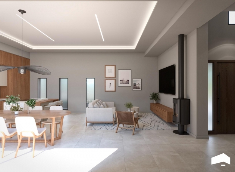 Villa de 3 dormitorios de nueva construcción a la venta en la provincia de Murcia.