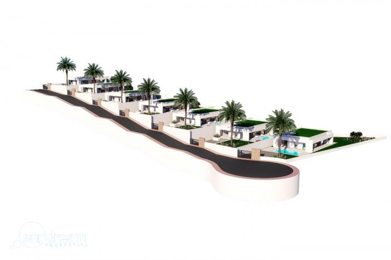 Villa de 3 dormitorios de nueva construcción con vistas al mar en Finestrat-Benidorm