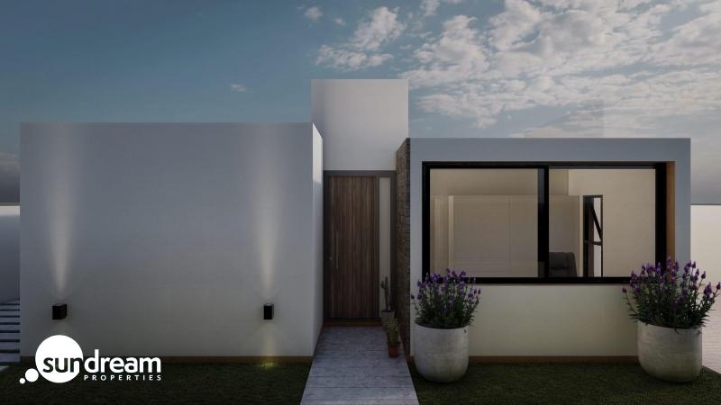 Villa de estilo ibicenco de una sola planta de 3 dormitorios a la venta en Fortuna(Murcia)