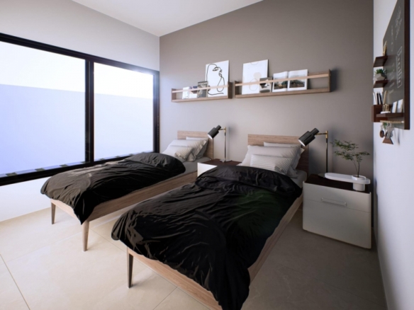Villa de estilo ibicenco de una sola planta de 3 dormitorios a la venta en Fortuna(Murcia)
