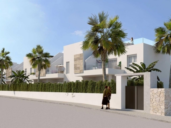 Bungalow en venta piscina y solárium Golf Resort Algorfa