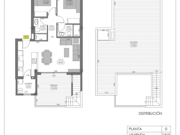 Bungalow en venta piscina y solárium Golf Resort Algorfa