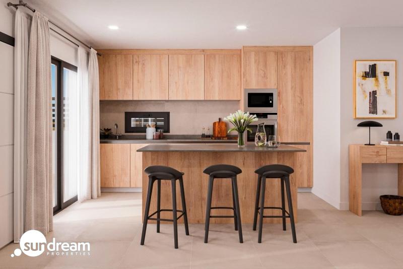 Chalet adosado obra nueva en venta Fuente Alamo