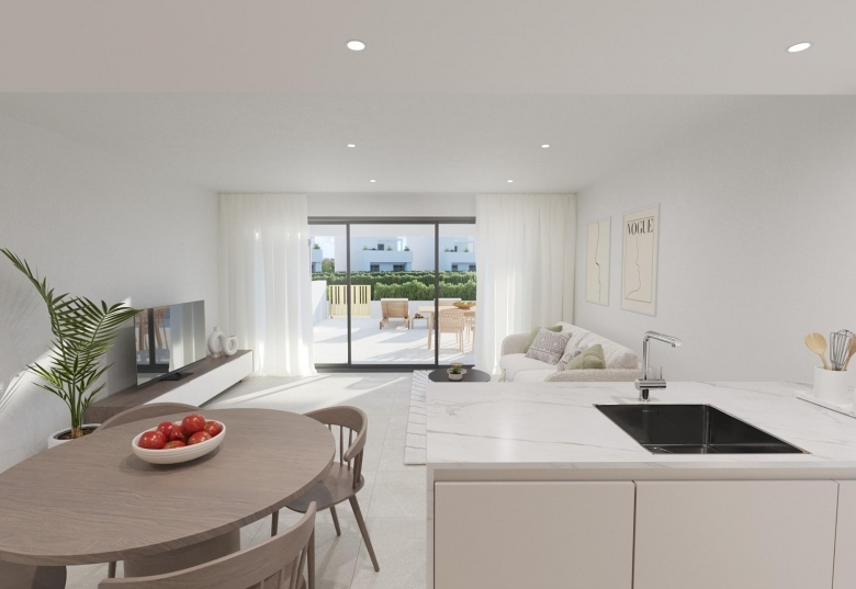Piso obra nueva en venta con garaje en Torre Pacheco