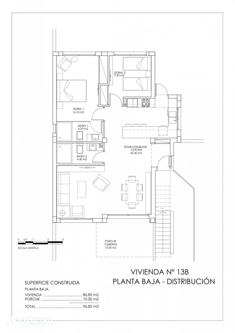 g_40431-3-24 Bungalow obra nueva en venta San Miguel de Salinas