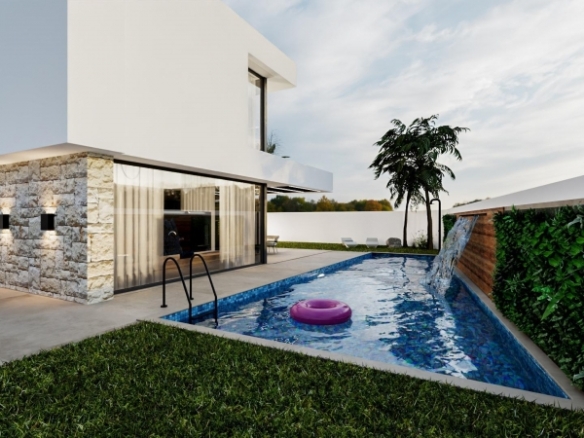 Villa de lujo en venta obra nueva zona playa La Zenia
