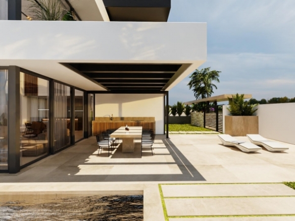 Villa de lujo en venta obra nueva zona playa La Zenia