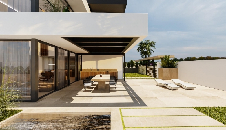 Villa de lujo en venta obra nueva zona playa La Zenia