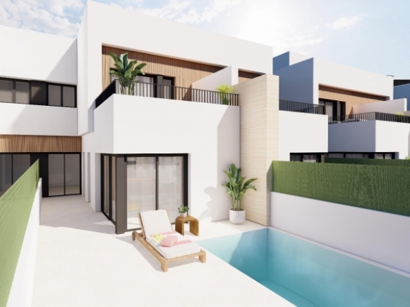 Villa en venta con piscina Santiago de la Ribera
