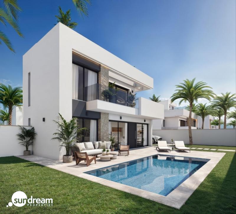 g_41187-5-1 Villa en venta obra nueva con piscina en Torre Pacheco
