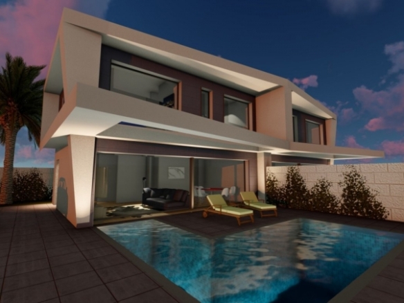 Villa adosada en venta obra nueva en Gran Alacant
