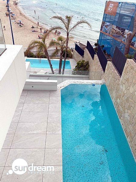 Ático en venta obra nueva con piscina playa Benidorm