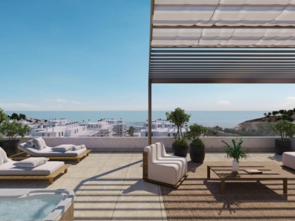 Ático en venta obra nueva con garaje en Villajoyosa