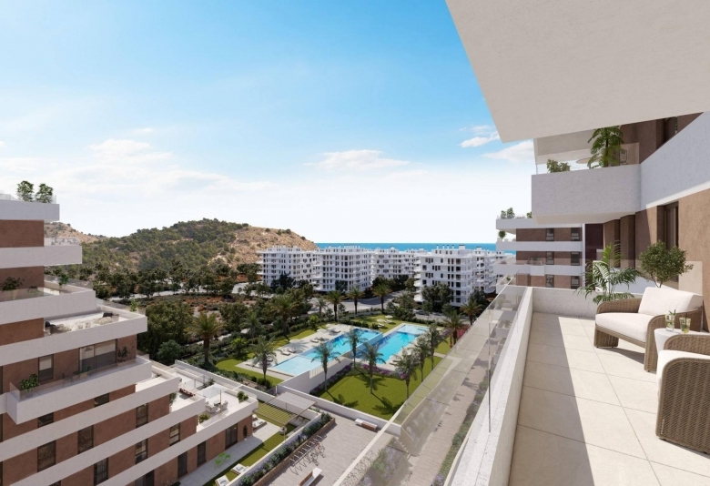 Ático en venta obra nueva con garaje en Villajoyosa
