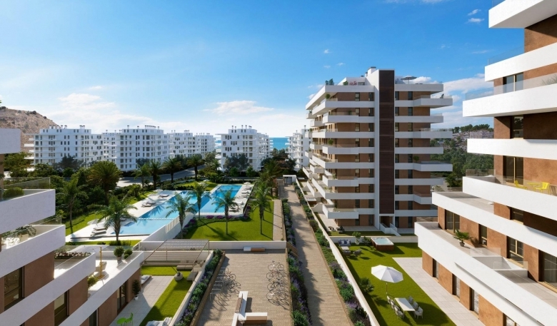 Ático en venta obra nueva con garaje en Villajoyosa