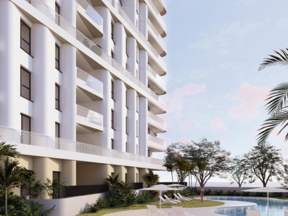 Piso en venta obra nueva con garaje en Villajoyosa