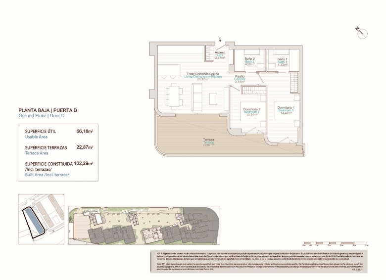 Piso en venta obra nueva con garaje en Villajoyosa