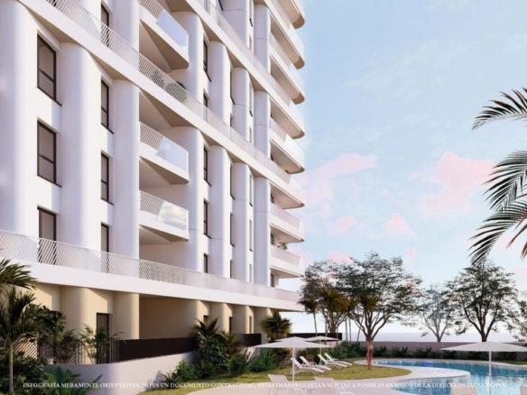 Apartamento en venta con garaje y piscina Villajoyosa