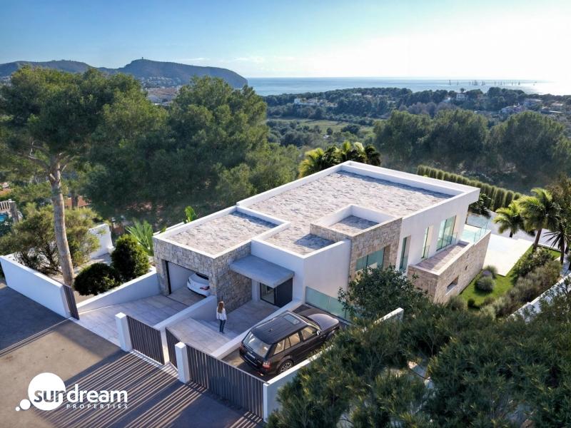 g_41388-6-10 Villa de lujo de 4 dormitorios y piscina privada con vistas al mar en Moraira