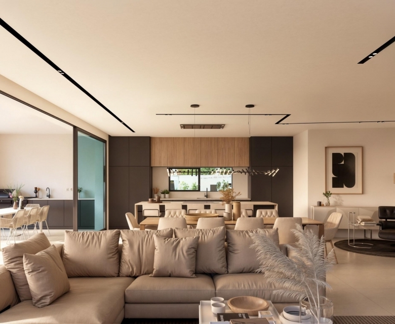 Villa de lujo de 4 dormitorios y piscina privada con vistas al mar en Moraira