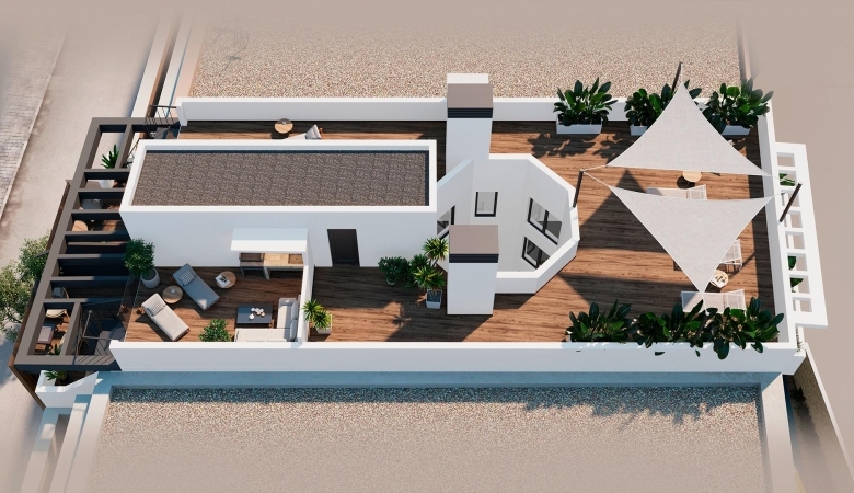 Piso en venta obra nueva Playa del Cura Torrevieja