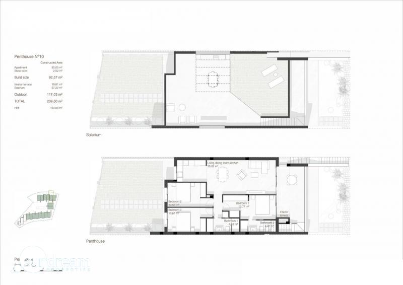 g_41638-5-17 Bungalow en venta con garaje Roda Golf San Javier