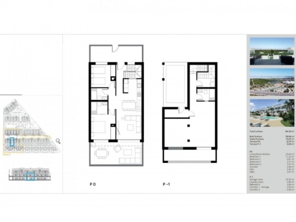 Bungalow en venta con garaje Los Balcones Torrevieja