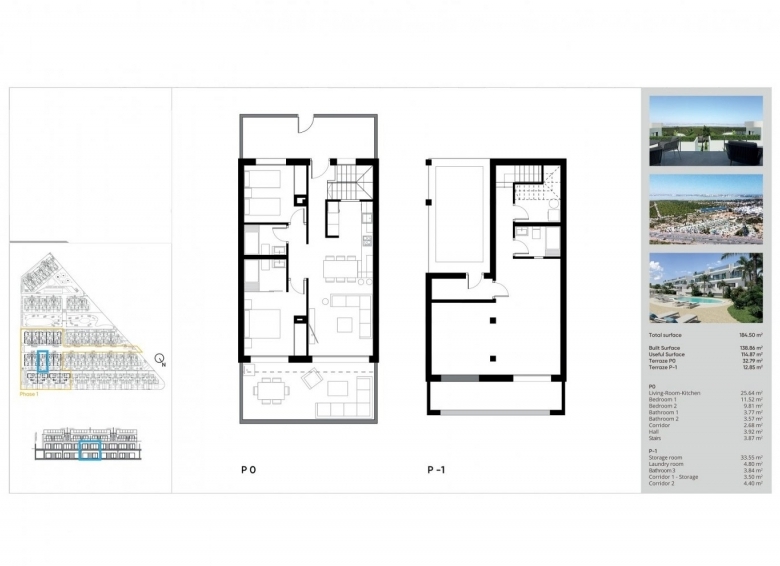 Bungalow en venta con garaje Los Balcones Torrevieja