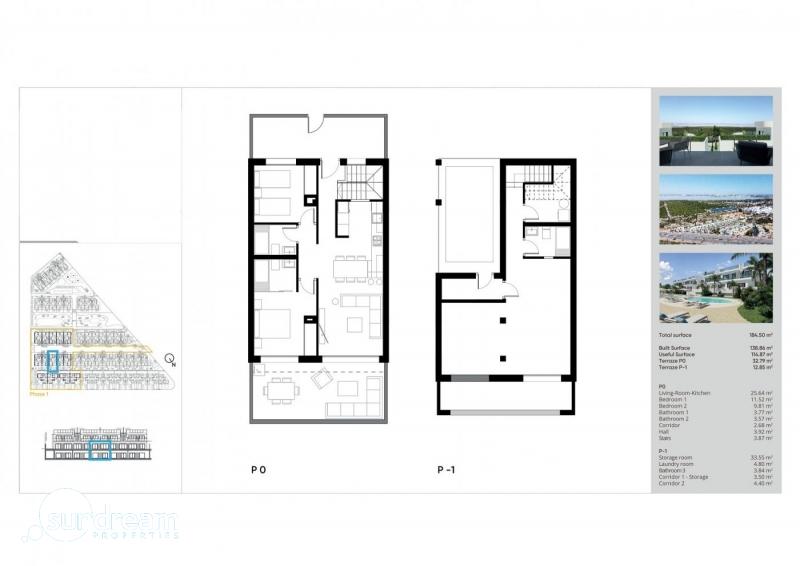 g_41718-6-14 Bungalow en venta con garaje Los Balcones Torrevieja