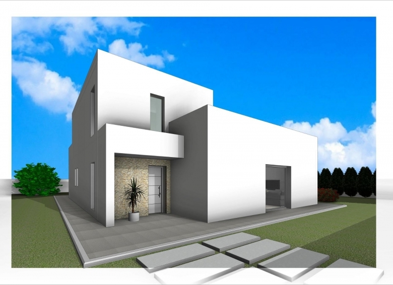 Villa en venta 4 dormitorios y piscina en Aspe
