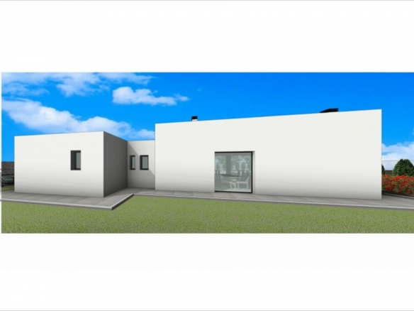 Villa en venta obra nueva 3 dormitorios en Aspe