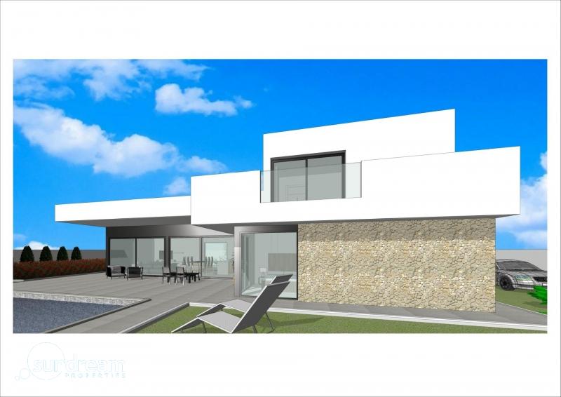 Villa en venta obra nueva con piscina en Aspe