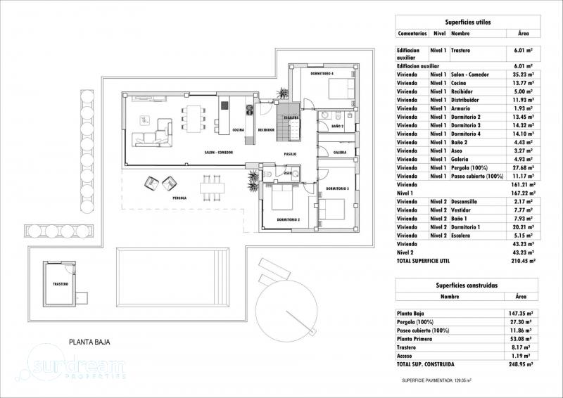 g_41762-22-22 Villa en venta obra nueva con piscina en Aspe